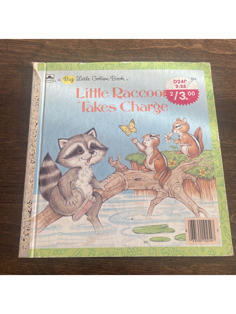 Big Little Golden Book  Little Raccoon Takes Charge